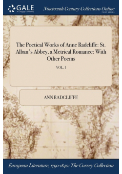 The Poetical Works of Anne Radcliffe