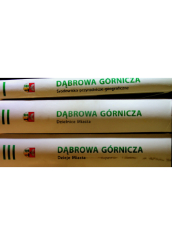 Dąbrowa Górnicza monografia tom 1 do 3