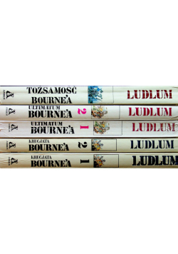 Krucjata Bourne'a tom I i II / Ultimatum Bourne'a tom I i II / Tożsamość Boune'a