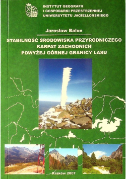 Stabilność środowiska przyrodniczego Karpat