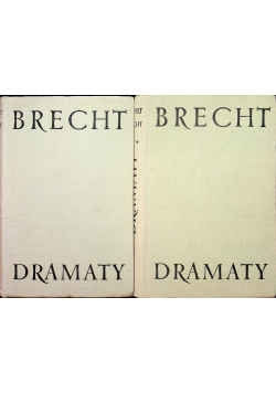 Brecht Dramaty tom 1 i 2