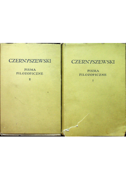 Czernyszewski Pisma Filozoficzne tom 1 i 2