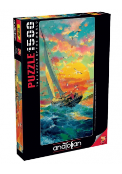 Puzzle 1500 Kolorowy zachód słońca