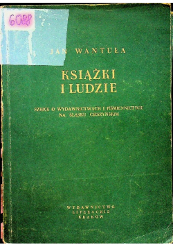 Książki i ludzie
