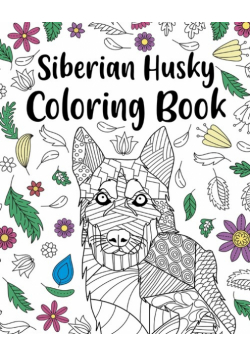 Siberian Husky Coloring Book