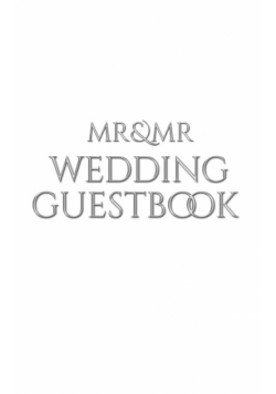 Mr and  Mr wedding Guest Book