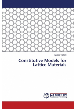 Constitutive Models for Lattice Materials