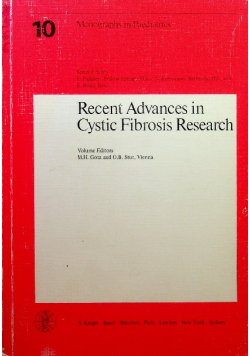Recent Advances in Cystic Fibrosis Research