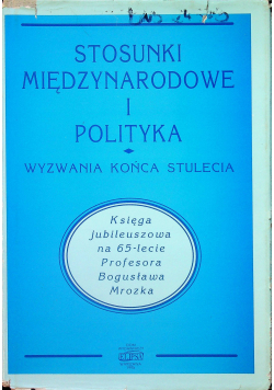 Stosunki międzynarodowe i polityka