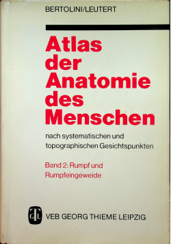 Atlas der Anatomie des Menschen band 2