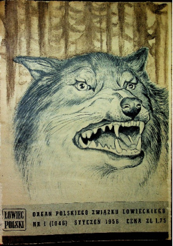 Łowiec Polski 1956 Numer 1 do 12