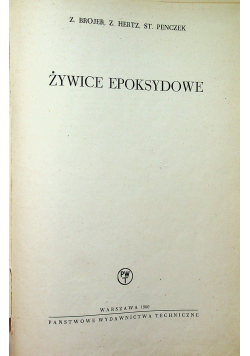 Żywice epoksydowe