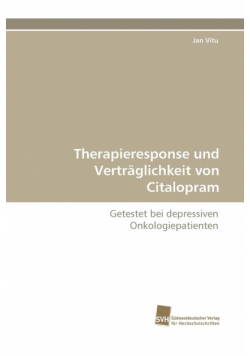Therapieresponse Und Vertraglichkeit Von Citalopram