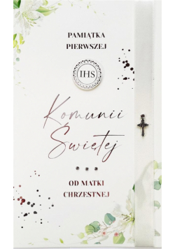 Karnet Komunia Matka chrzestna LUX-55