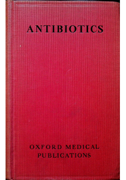 Antibiotics tom II 1949r