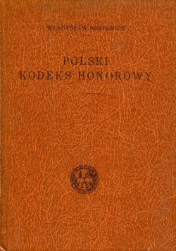Polski Kodeks Honorowy Reprint