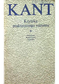 Krytyka  praktycznego rozumu