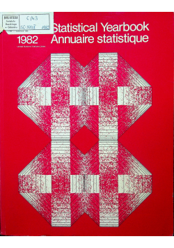 Statistical Yearbook Annuairestati statistique Thirty Third Issue