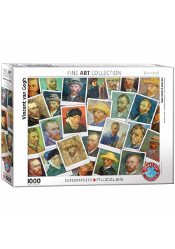 Puzzle 1000 Autoportrety,Vincent van Gogh