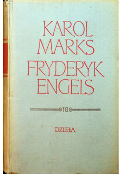 Marks Engels Dzieła Tom 16