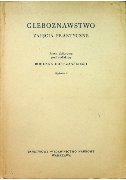 Gleboznawstwo zajęcia praktyczne