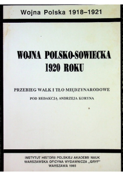 Wojna Polsko-Sowiecka 1920 roku