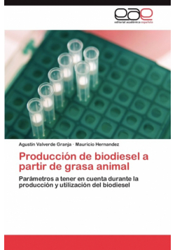 Produccion de Biodiesel a Partir de Grasa Animal