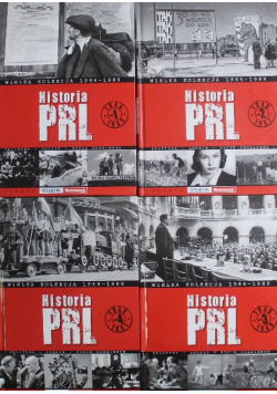 Wielka Kolekcja 1944 1998 Historia PRL tom 1 do 4