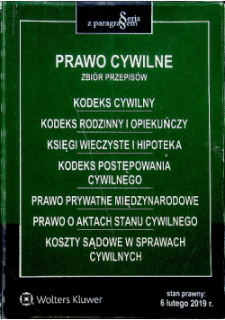 Prawo cywilne Zbiór przepisów