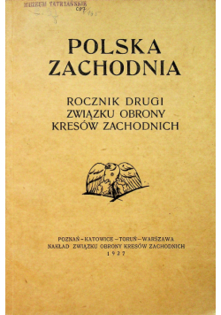 Polska Zachodnia 1927r.
