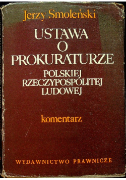 Ustawa o prokuraturze Polskiej Rzeczypospolitej Ludowej