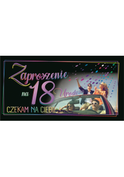 Zaproszenie Urodziny Z65