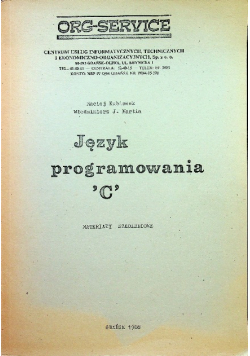 Język programowania C