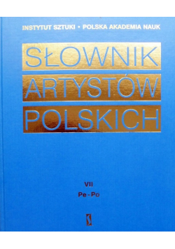 Słownik artystów polskich VII