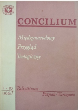 Concilium Międzynarodowy Przegląd Teologiczny