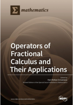 Operators of Fractional Calculus and Their Applications