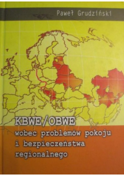 KBWE/OBWE wobec problemów pokoju i bezpieczeństwa regionalnego autograf autora