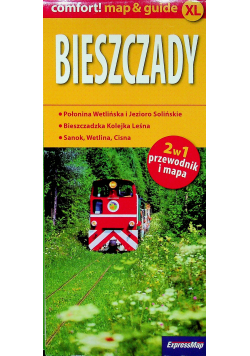 Bieszczady laminowany map & guide XL