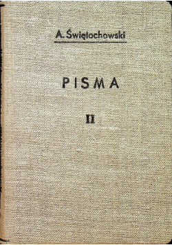 Świętochowski Pisma II ok 1908 r