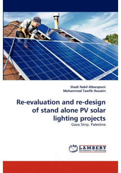 Re-evaluation and re-design of stand alone PV solar lighting projects