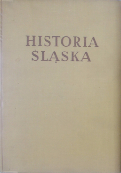 Historia Śląska tom III