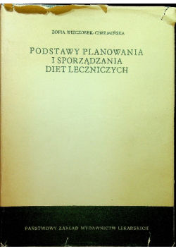 Podstawy planowania i sporządzania diet
