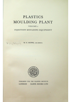 Plastics moulding plant tom II