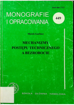 Mechanizmy postępu technicznego a bezrobocie