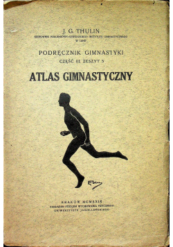 Atlas gimnastyczny 1929r