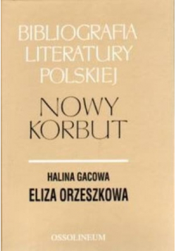 Nowy Korbut Bibliografia Literatury Polskiej