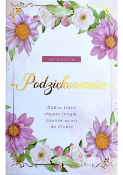 Karnet Podziękowania 2K - 093