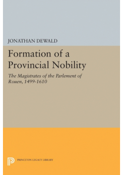 Formation of a Provincial Nobility