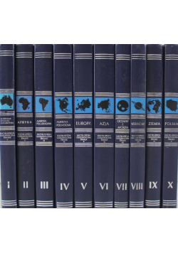 Encyklopedia geograficzna świata tom 1 do 10