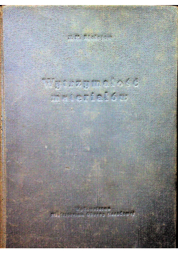 Wytrzymałość materiałów